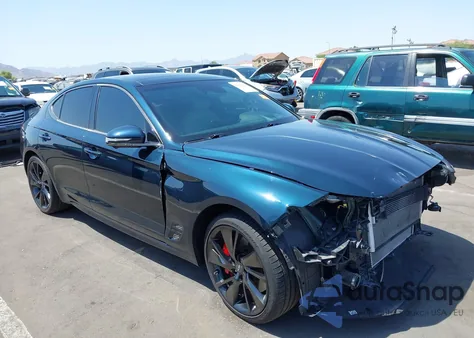 2022 Genesis G70 3.3T Rwd z USA, uszkodzony, nr VIN KMTG54TE4NU099048